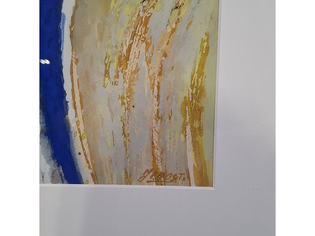 Afbeelding in lijst, j. van oost, kompositie iii - afbeelding 5 van  7