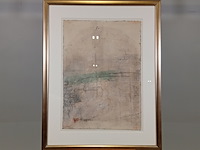 Afbeelding in lijst, j. v.d. horst, 1982 - afbeelding 1 van  7