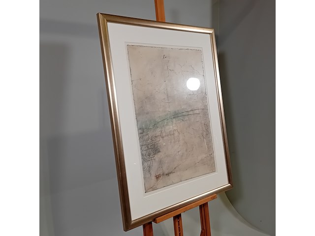 Afbeelding in lijst, j. v.d. horst, 1982 - afbeelding 2 van  7