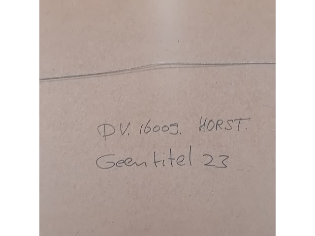 Afbeelding in lijst, j. v.d. horst, 1982 - afbeelding 7 van  7