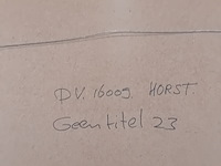 Afbeelding in lijst, j. v.d. horst, 1982 - afbeelding 7 van  7