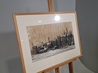 Afbeelding in lijst, j. v.d. plas, 1960 - afbeelding 2 van  6