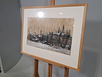 Afbeelding in lijst, j. v.d. plas, 1960 - afbeelding 3 van  6