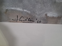 Afbeelding in lijst, j. v.d. plas, 1960 - afbeelding 4 van  6