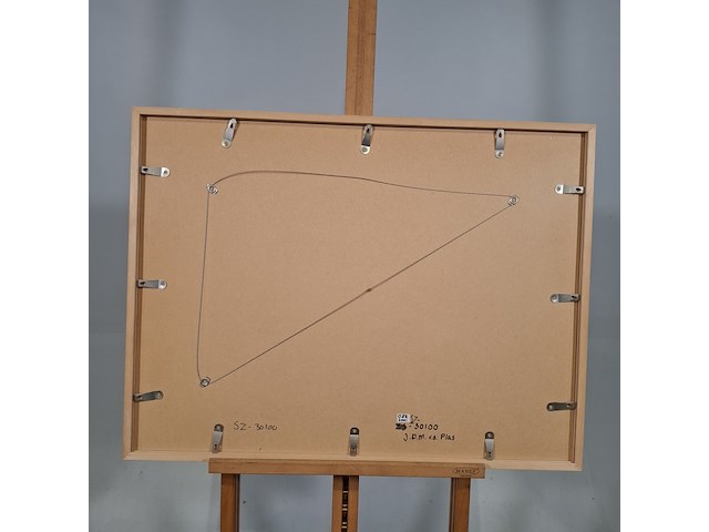 Afbeelding in lijst, j. v.d. plas, 1960 - afbeelding 6 van  6