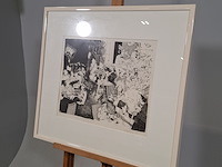 Afbeelding in lijst, j. v.d. woude, kuifje in tibet - afbeelding 4 van  10