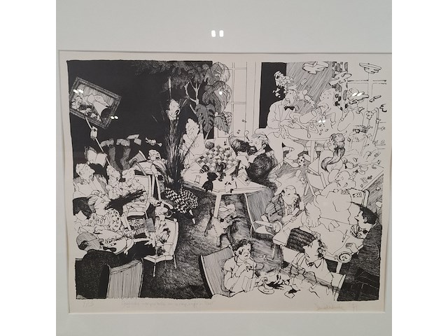 Afbeelding in lijst, j. v.d. woude, kuifje in tibet - afbeelding 5 van  10