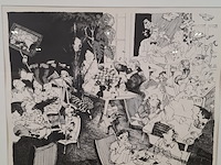 Afbeelding in lijst, j. v.d. woude, kuifje in tibet - afbeelding 5 van  10