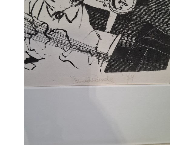 Afbeelding in lijst, j. v.d. woude, kuifje in tibet - afbeelding 7 van  10