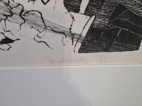 Afbeelding in lijst, j. v.d. woude, kuifje in tibet - afbeelding 7 van  10