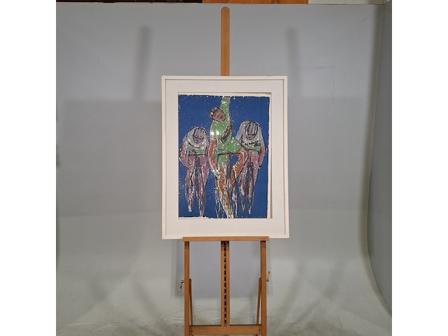 Afbeelding in lijst, j.c. bezemer, de winnaar - afbeelding 1 van  7