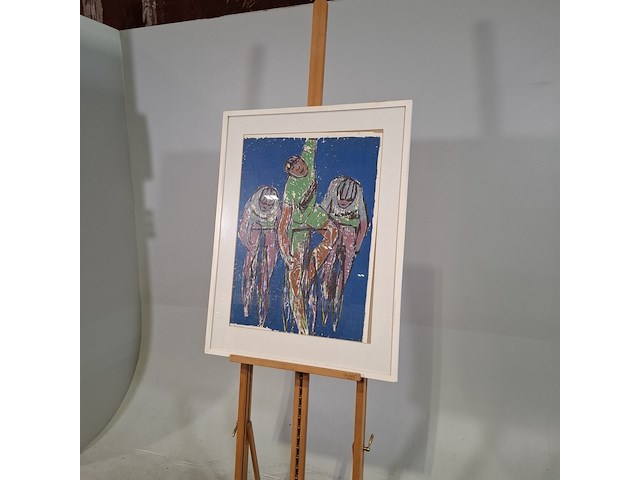 Afbeelding in lijst, j.c. bezemer, de winnaar - afbeelding 3 van  7