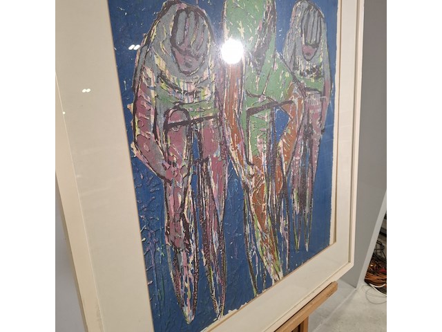 Afbeelding in lijst, j.c. bezemer, de winnaar - afbeelding 5 van  7