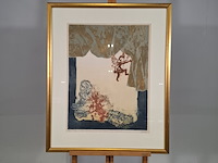 Afbeelding in lijst, j.m. sanchez menan, ikarus labyniuth, 1979 - afbeelding 1 van  8