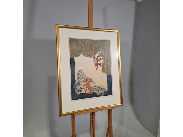 Afbeelding in lijst, j.m. sanchez menan, ikarus labyniuth, 1979 - afbeelding 2 van  8