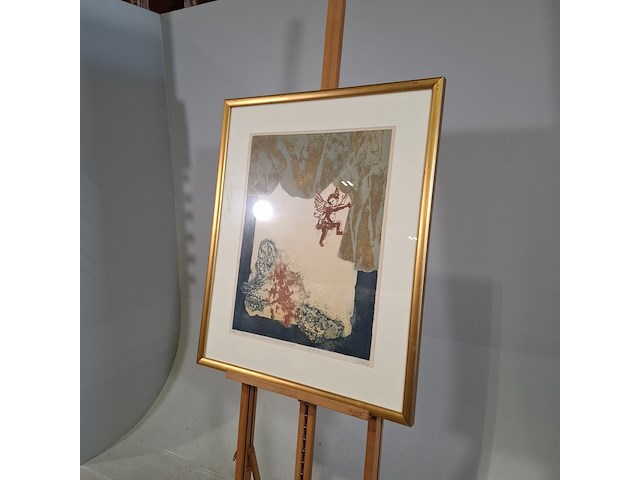 Afbeelding in lijst, j.m. sanchez menan, ikarus labyniuth, 1979 - afbeelding 3 van  8