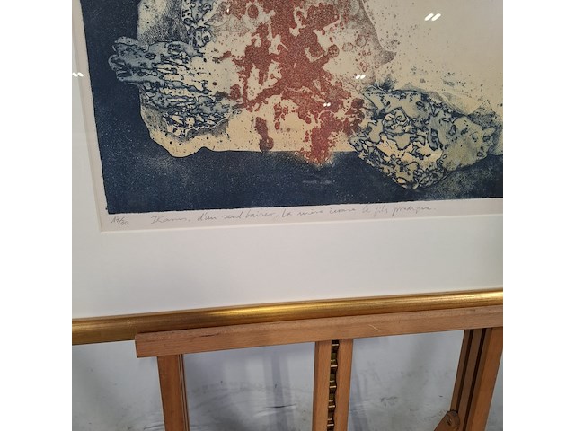 Afbeelding in lijst, j.m. sanchez menan, ikarus labyniuth, 1979 - afbeelding 5 van  8