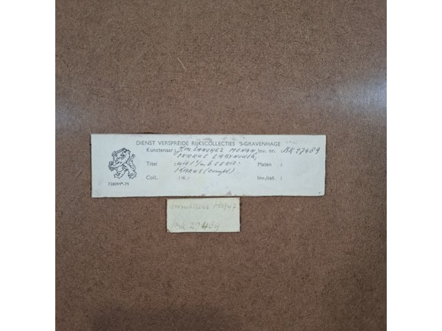 Afbeelding in lijst, j.m. sanchez menan, ikarus labyniuth, 1979 - afbeelding 8 van  8