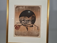 Afbeelding in lijst, j.m. sanchez menan, mirror of desires iv/vii