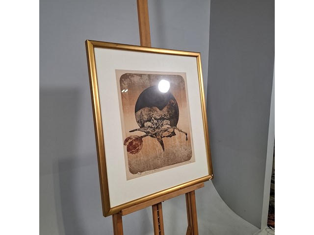 Afbeelding in lijst, j.m. sanchez menan, mirror of desires iv/vii - afbeelding 2 van  8