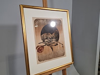 Afbeelding in lijst, j.m. sanchez menan, mirror of desires iv/vii - afbeelding 2 van  8