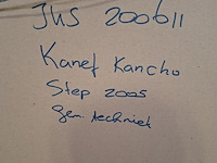 Afbeelding in lijst, kantcho kanev, step - 30/100, 2005 - afbeelding 8 van  9