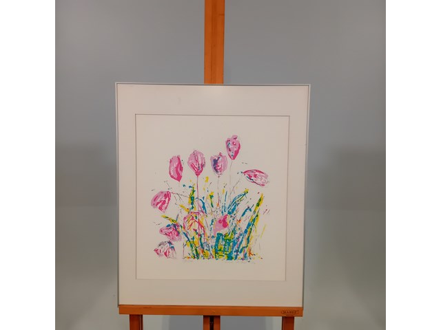 Afbeelding in lijst, lukie de bree, 175/300, 1984 - afbeelding 1 van  8