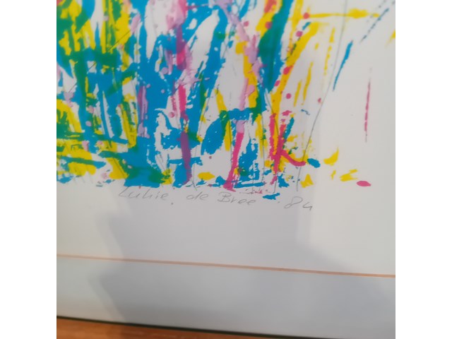 Afbeelding in lijst, lukie de bree, 175/300, 1984 - afbeelding 4 van  8