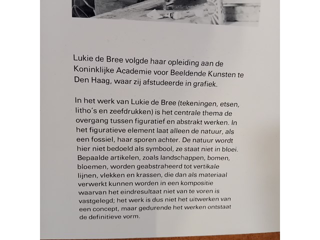 Afbeelding in lijst, lukie de bree, 175/300, 1984 - afbeelding 8 van  8