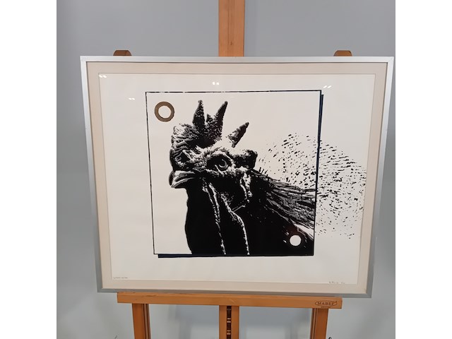 Afbeelding in lijst, m. van de bos, je beste vrienden 5/20, 1980 - afbeelding 1 van  10