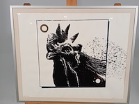 Afbeelding in lijst, m. van de bos, je beste vrienden 5/20, 1980 - afbeelding 1 van  10