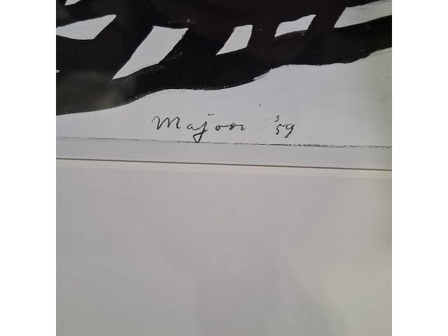 Afbeelding in lijst, majoor, 1959 - afbeelding 2 van  5