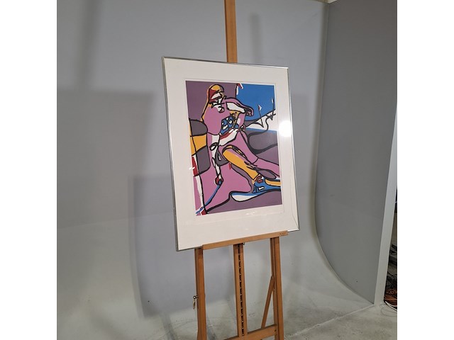 Afbeelding in lijst, michiel poort, parallel 40/75, 1989 - afbeelding 2 van  8