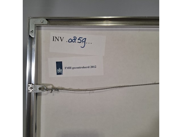 Afbeelding in lijst, michiel poort, parallel 40/75, 1989 - afbeelding 7 van  8