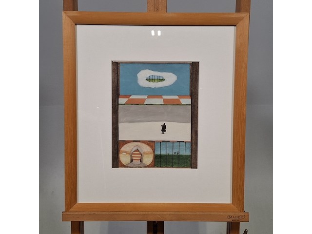 Afbeelding in lijst, mw. miller - v.d. zand - afbeelding 1 van  6