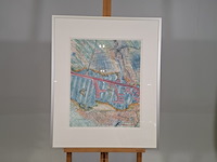 Afbeelding in lijst, n. korteweg, zaanstad verloren en gewonnen 25/25, 2002 - afbeelding 1 van  6