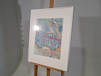 Afbeelding in lijst, n. korteweg, zaanstad verloren en gewonnen 25/25, 2002 - afbeelding 3 van  6