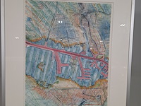 Afbeelding in lijst, n. korteweg, zaanstad verloren en gewonnen 25/25, 2002 - afbeelding 4 van  6