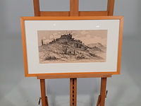 Afbeelding in lijst, p. cox, ruine de mison ba. fr. - afbeelding 1 van  9