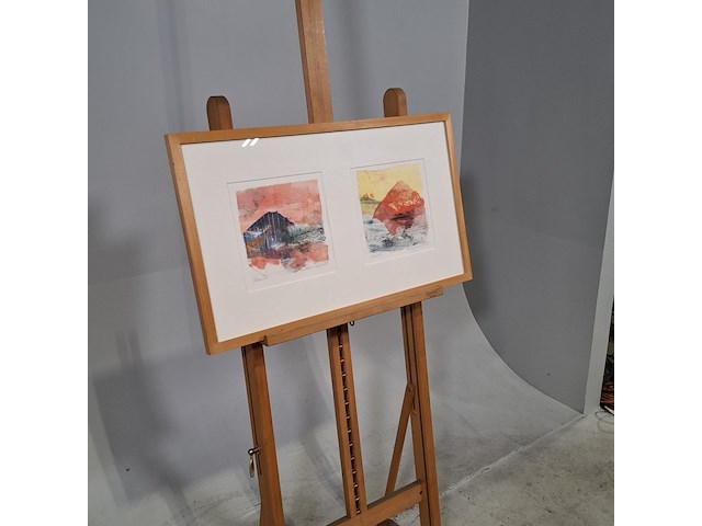 Afbeelding in lijst, paddy summerfield, volcano 1 and 3 - afbeelding 2 van  8