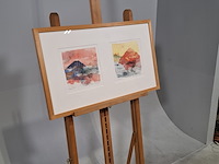 Afbeelding in lijst, paddy summerfield, volcano 1 and 3 - afbeelding 2 van  8