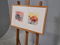 Afbeelding in lijst, paddy summerfield, volcano 1 and 3 - afbeelding 3 van  8