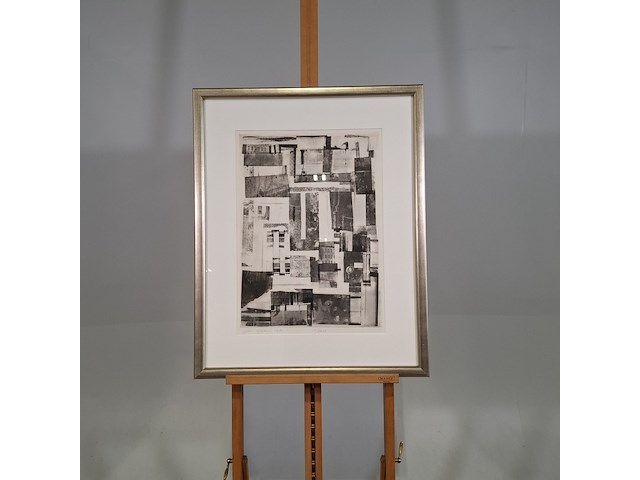 Afbeelding in lijst, p.r. spaans, 1e staat, 1982 - afbeelding 1 van  7