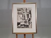 Afbeelding in lijst, p.r. spaans, 1e staat, 1982 - afbeelding 1 van  7