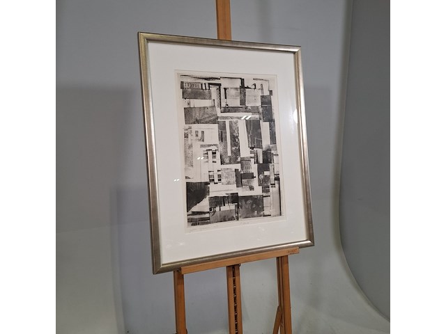 Afbeelding in lijst, p.r. spaans, 1e staat, 1982 - afbeelding 2 van  7