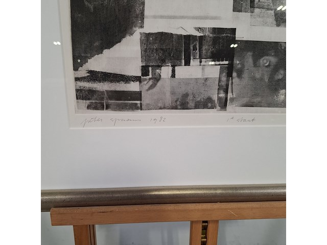 Afbeelding in lijst, p.r. spaans, 1e staat, 1982 - afbeelding 4 van  7