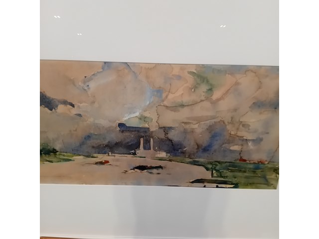 Afbeelding in lijst, r. van der steene, ijsselgezicht - afbeelding 4 van  6