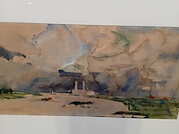 Afbeelding in lijst, r. van der steene, ijsselgezicht - afbeelding 4 van  6