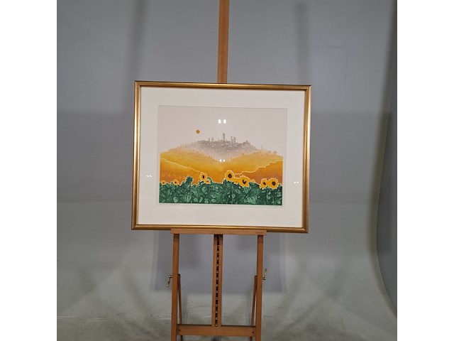 Afbeelding in lijst, ries kleijnen, toscane iv , 1999 - afbeelding 2 van  7