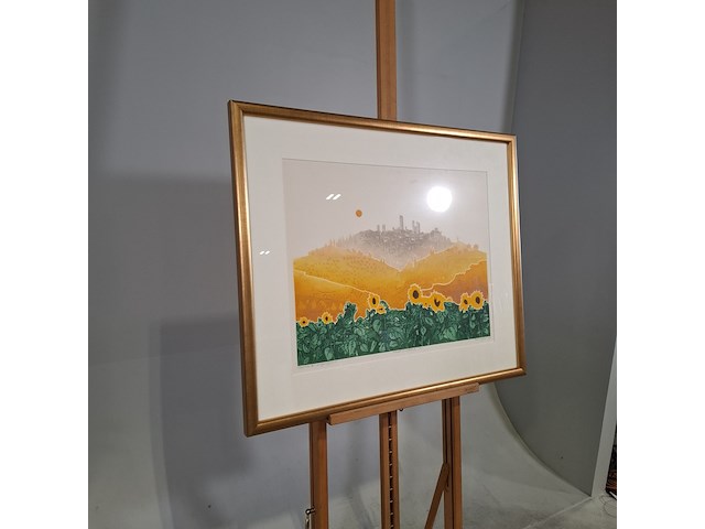 Afbeelding in lijst, ries kleijnen, toscane iv , 1999 - afbeelding 3 van  7